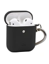 Apple PURO Grüner kompostierbarer umweltfreundlicher Bezug AirPods 1&2 (schwarz)