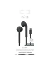 Kup PURO ICON Stereo fülhallgató USB-C csatlakozóval, lapos kábellel, mikrofonnal és távirányítóval (fekete) - PUR298BLK - {ean13} - Sklep Home Screen