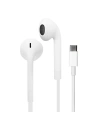 USB-C PURO ICON Stereo-Ohrhörer mit Flachkabel mit Mikrofon und Fernbedienung (weiß)