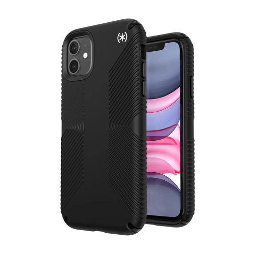 Buy Speck Presidio2 Grip iPhone 11 with MicroBan layer Black - SPK037BLK - {ean13} - Home Screen Store Europe