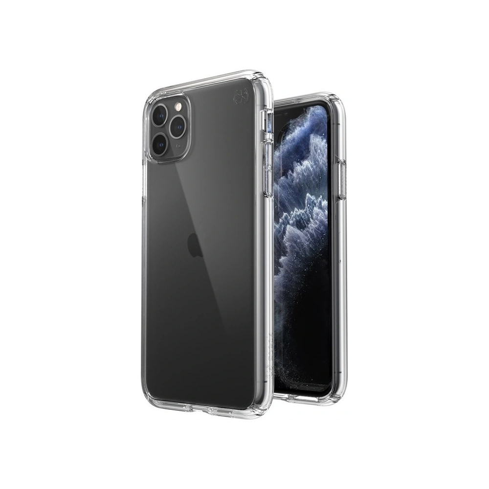 Etui Speck Presidio Perfect-Clear iPhone 11 Pro Max z powłoką MICROBAN Clear