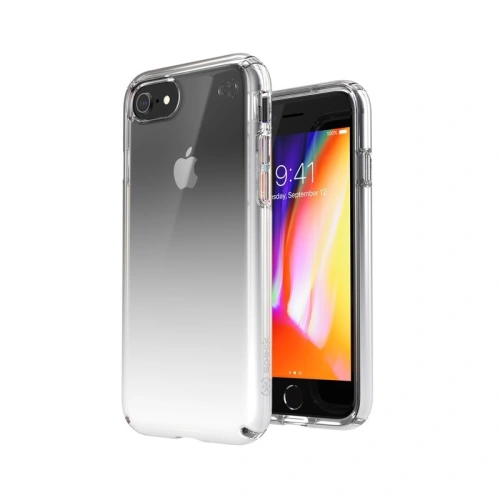 Kup Etui Speck Presidio Perfect-Clear + Ombre Apple iPhone SE 2022/SE 2020/8/7 s povrchovou úpravou MICROBAN Clear/Atmosphere Fade - SPK025CLR - {ean13} - Sklep Home Screen