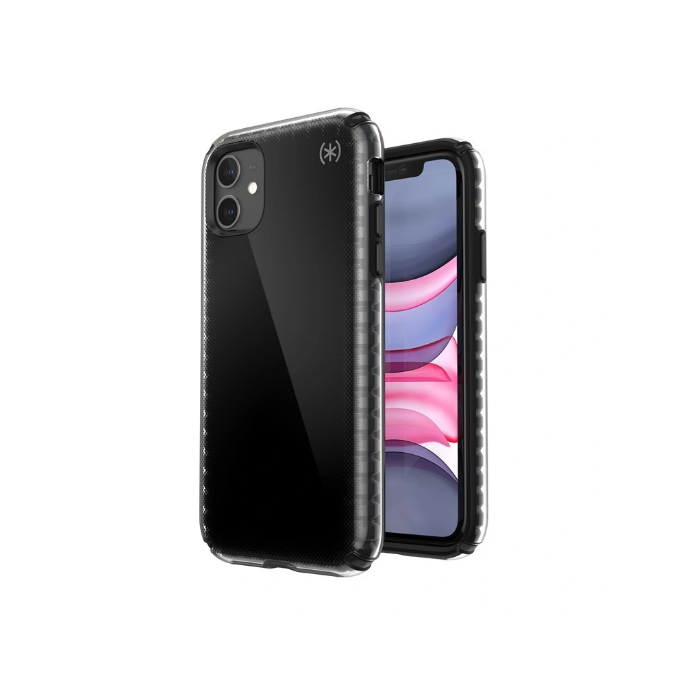 Etui Speck Presidio2 Armor Cloud iPhone 11 z powłoką MICROBAN Black Fade/Black