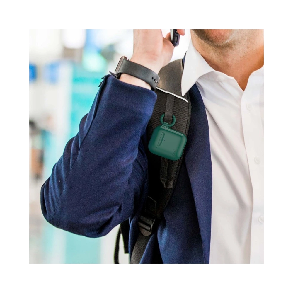 Etui Speck Candyshell Apple Airpods 1 & 2 gen Evergreen Green