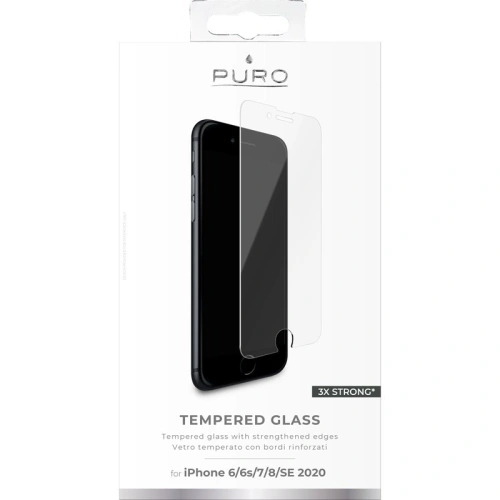 Kup Edzett üveg PURO Apple iPhone SE 2022/SE 2020/8/7/6s/6 - PUR300 - {ean13} - Sklep Home Screen