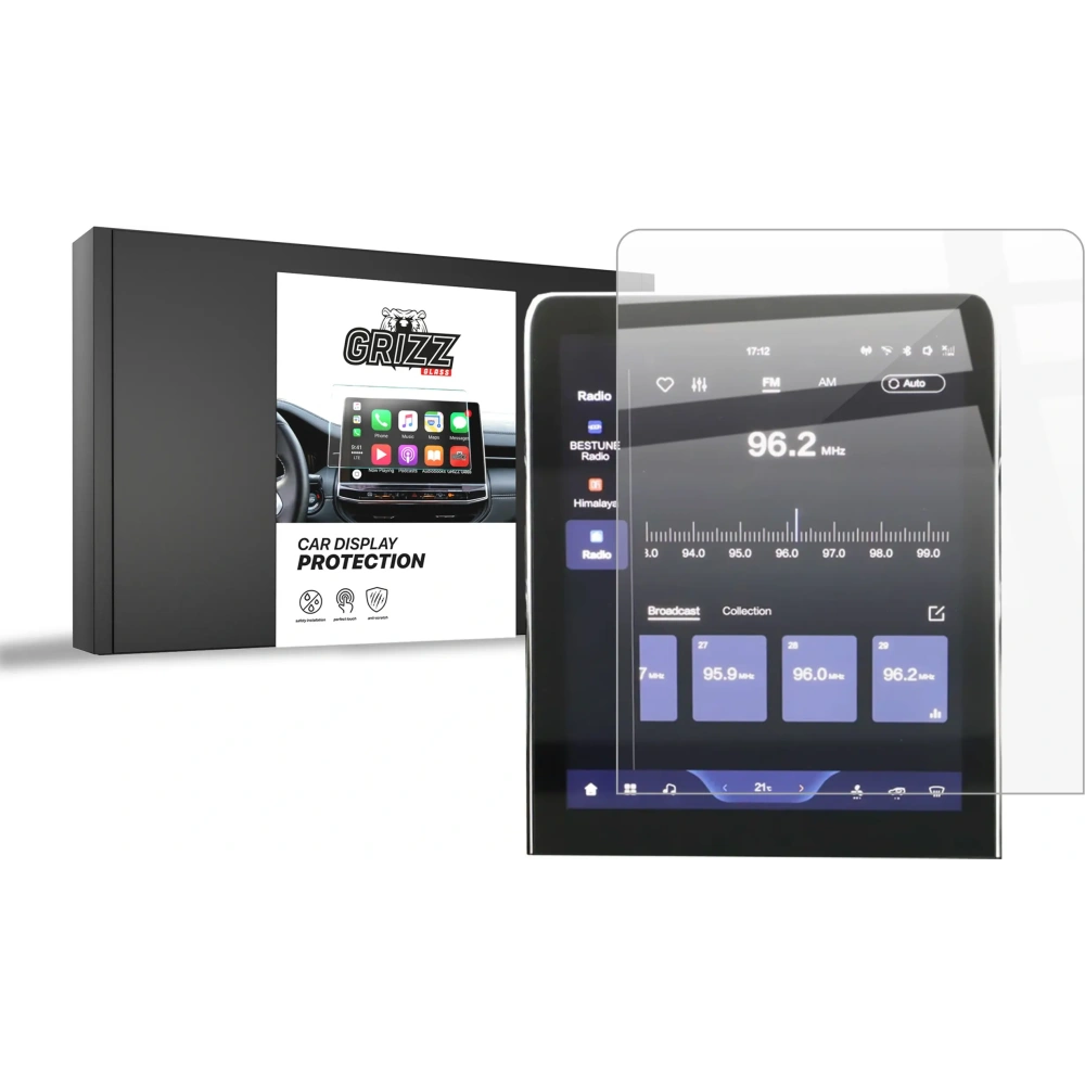 Folia ceramiczna GrizzGlass CarDisplay Protection do Bestune T90 12,6" (2023-2025)