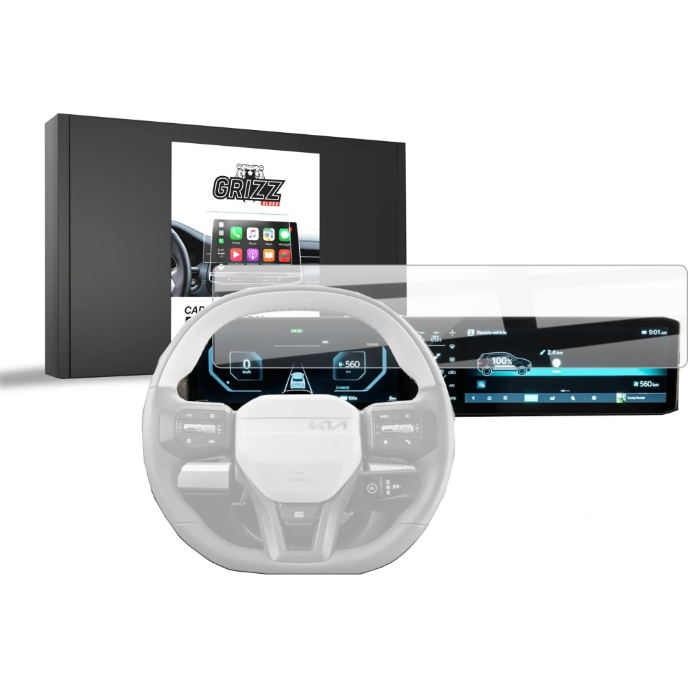 Folia ceramiczna GrizzGlass CarDisplay Protection do Kia EV3 Air 24" (2025)