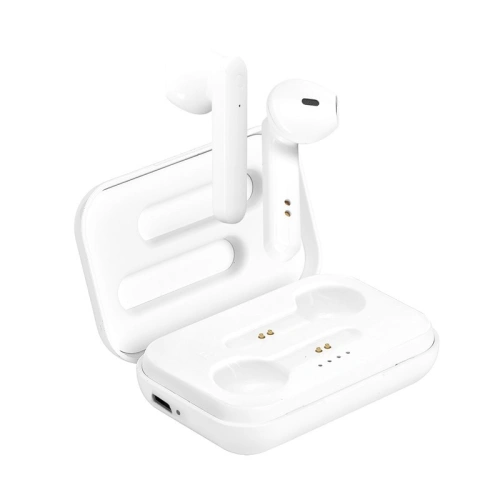 Kup PURO Weißer drahtloser Bluetooth-Kopfhörer TWS 5.0 mit Ladetasche (weiß) - PUR301WHT - {ean13} - Sklep Home Screen