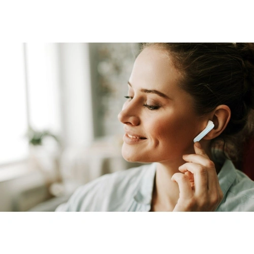 Kup Căști fără fir PURO White TWS 5.0 Bluetooth cu carcasă de încărcare (alb) - PUR301WHT - {ean13} - Sklep Home Screen