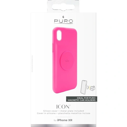 Buy PURO ICON+ Cover Apple iPhone XR (fluo fuchsia) - PUR302FCS - {ean13} - Home Screen Store Europe