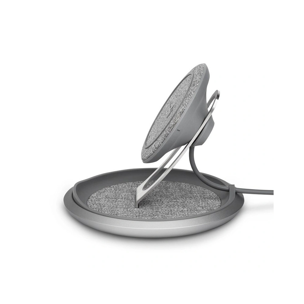 Bezprzewodowa ładowarka indukcyjna Moshi Lounge Q Wireless Charging Stand do iPhone i Android 15W (Nordic Gray)