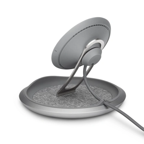 Kup Încărcător wireless cu inducție Moshi Lounge Q Wireless Charging Stand pentru iPhone și Android 15W (Nordic Gray) - MOSH089GRY - {ean13} - Sklep Home Screen