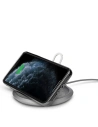 Kup Încărcător wireless cu inducție Moshi Lounge Q Wireless Charging Stand pentru iPhone și Android 15W (Nordic Gray) - MOSH089GRY - {ean13} - Sklep Home Screen