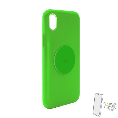 Kup Etui magnetic PURO ICON+ pentru Apple iPhone XR (verde fluorescent) - PUR303GRN - {ean13} - Sklep Home Screen