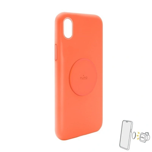 Kup Etui magnetic PURO ICON+ pentru Apple iPhone XR (portocaliu fluorescent) - PUR304ORG - {ean13} - Sklep Home Screen