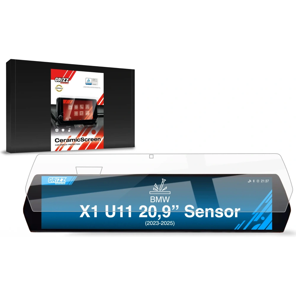 Folia ceramiczna GrizzGlass CarDisplay Protection do BMW X1 U11 Sensor (2023-2025)