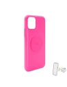 Apple PURO ICON+ Cover magnetische Hülle iPhone 11 (fluo fuchsia)