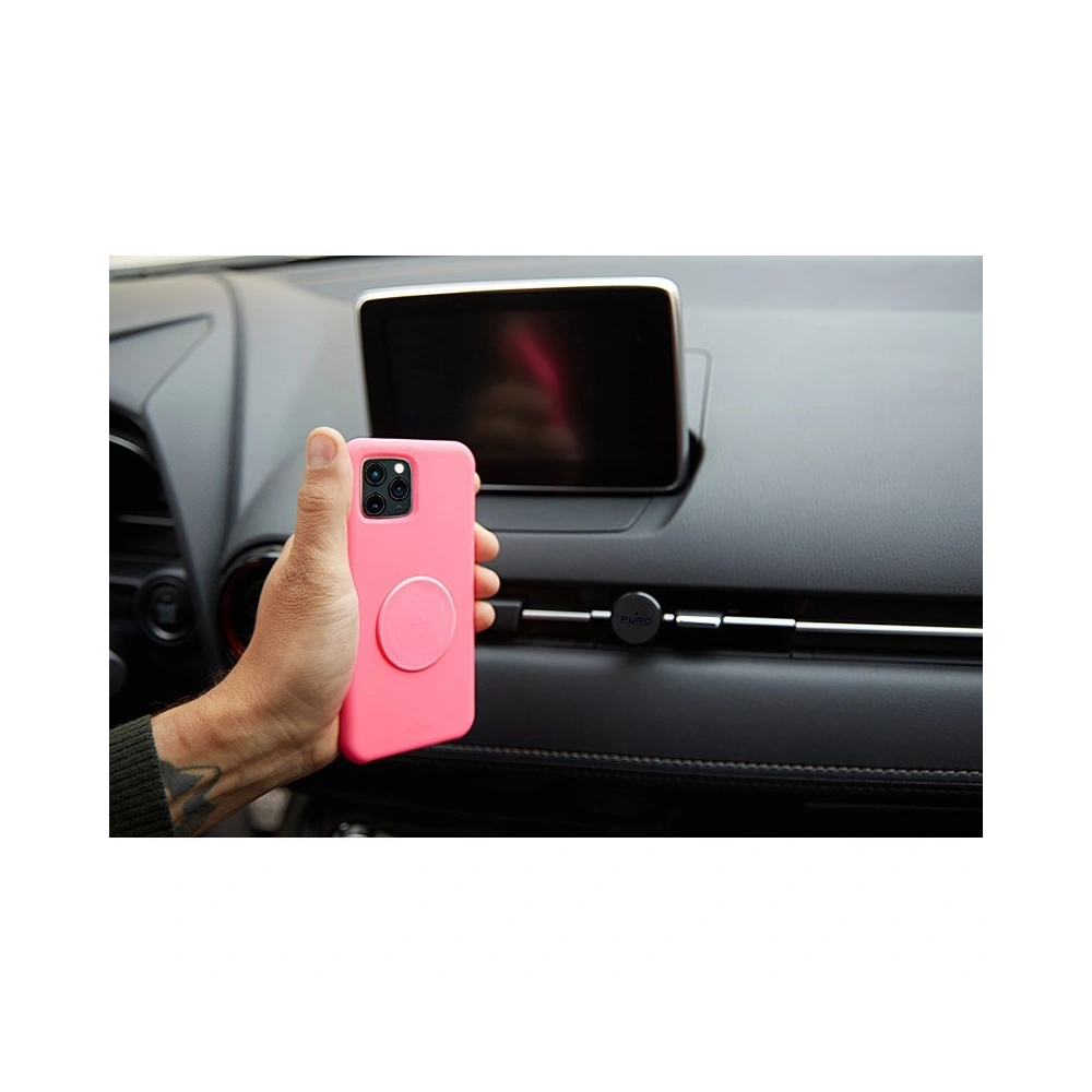 Etui magnetyczne PURO ICON+ Cover Apple iPhone 11 (fluo fuksja)