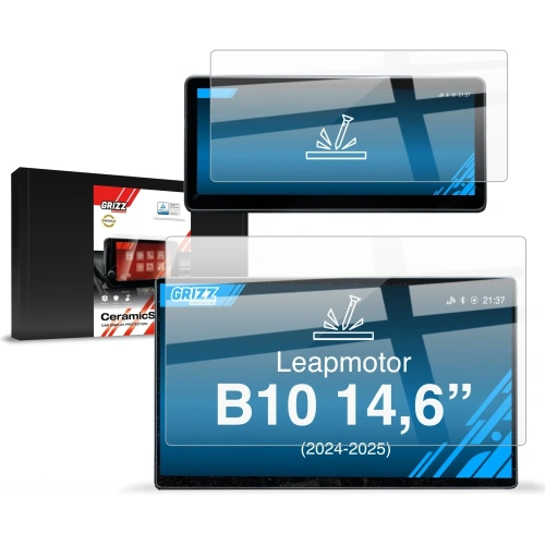 Folia ceramiczna GrizzGlass CarDisplay Protection do Leapmotor B10 14,6" (2024-2025)