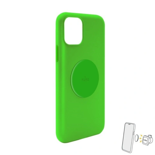 Kup Etui magnetic PURO ICON+ pentru Apple iPhone 11 (verde fluorescent) - PUR311GRN - {ean13} - Sklep Home Screen