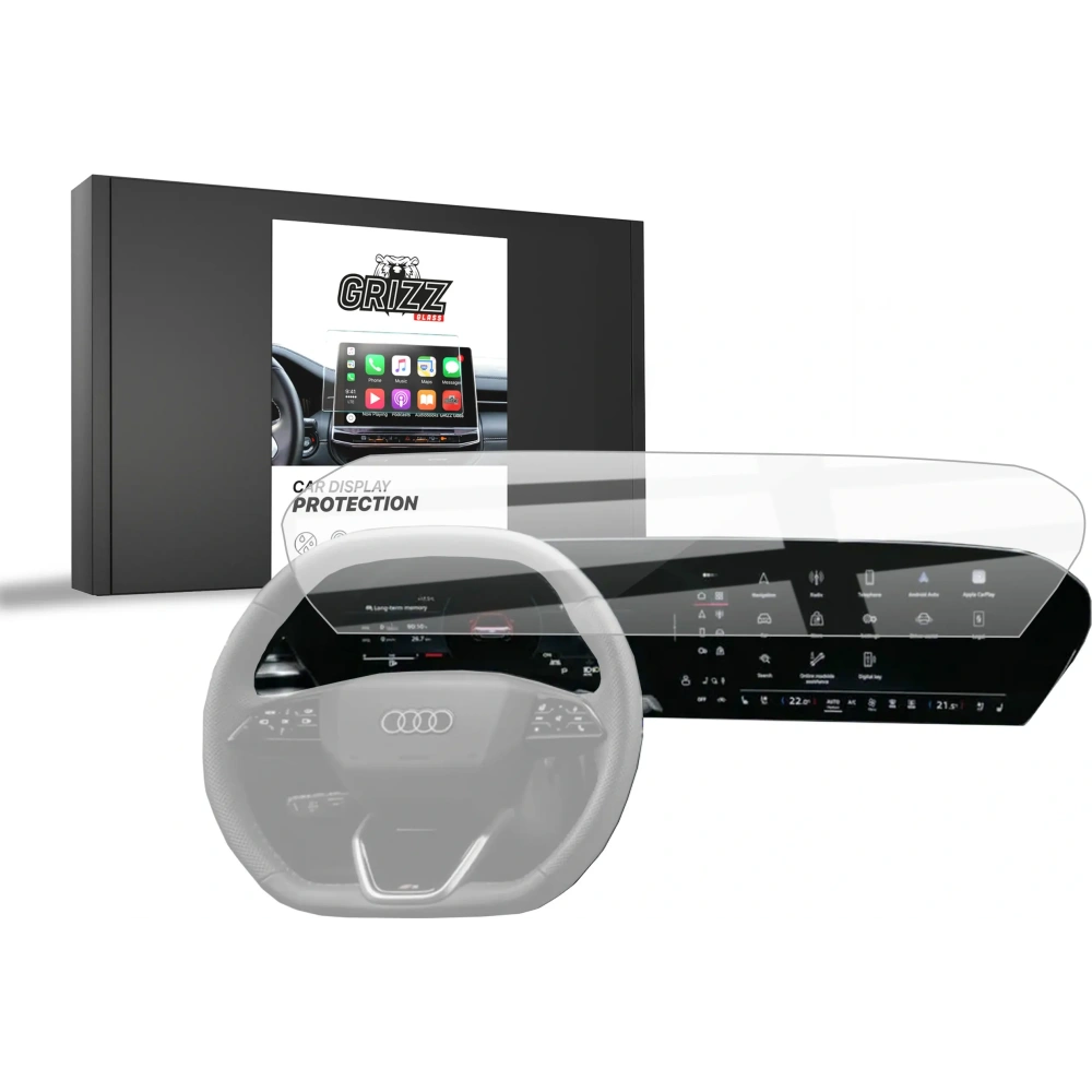 Folia ceramiczna GrizzGlass CarDisplay Protection do Audi A5 B10 26,4" (2025)