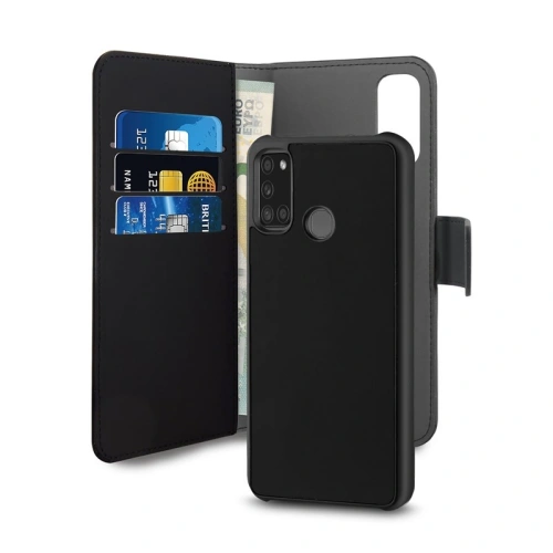Kup Etui PURO Wallet Detachable 2w1 Samsung Galaxy A21s (černý) - PUR318BLK - {ean13} - Sklep Home Screen