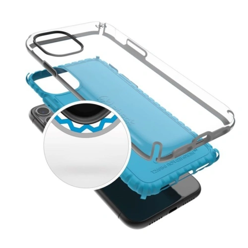 Kup Speck Apple Tasche Presidio2 Armor Cloud iPhone 11 mit MICROBAN-Beschichtung (Schwarz Fade/Schwarz/Blau) - SPK141BLKBLU - {ean13} - Sklep Home Screen