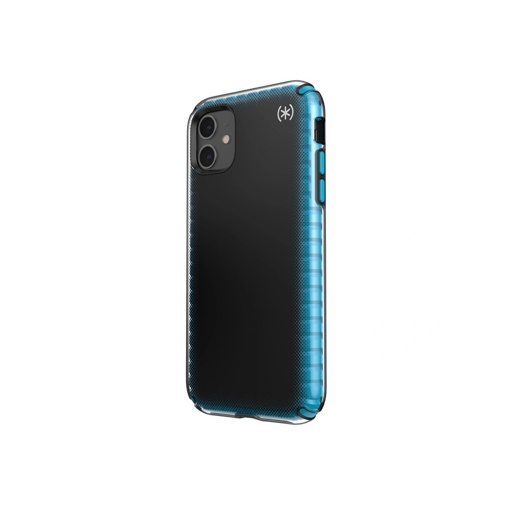 Etui Speck Presidio2 Armor Cloud Apple iPhone 11 z powłoką MICROBAN (Black Fade/Black/Blue)