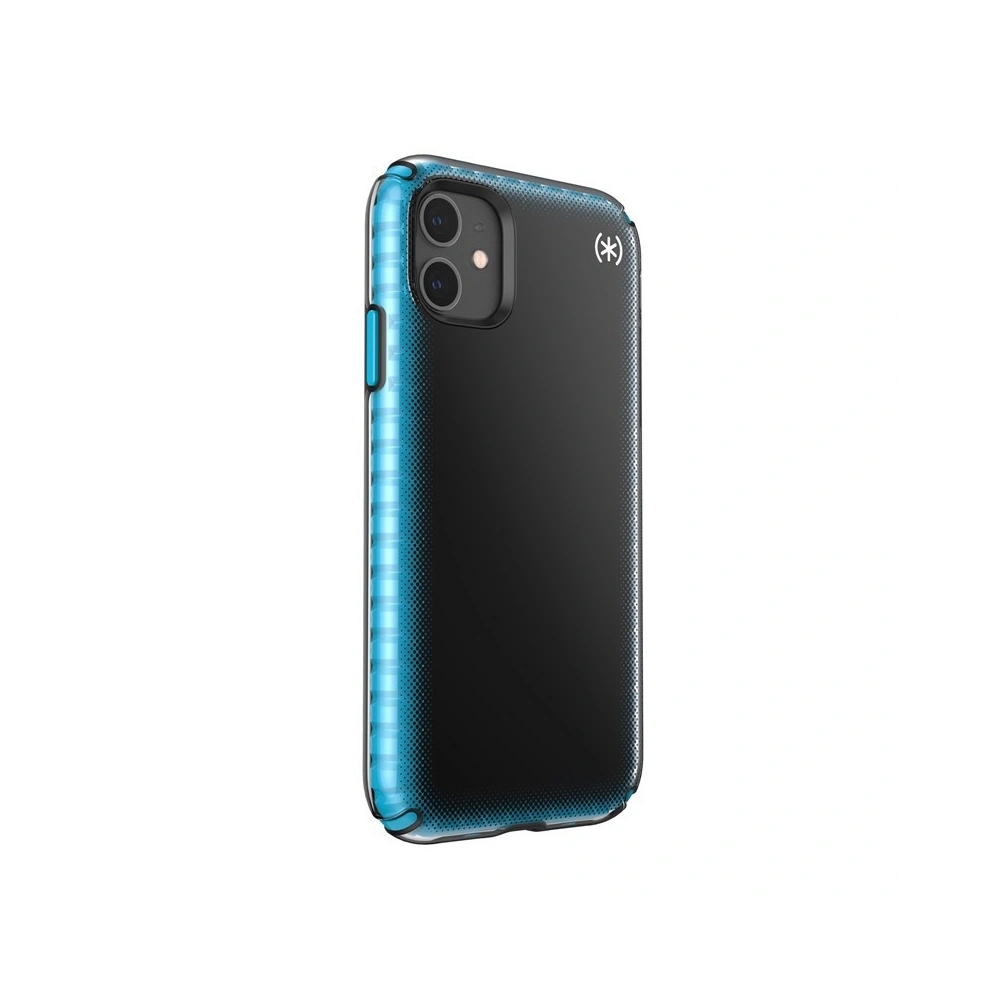 Etui Speck Presidio2 Armor Cloud Apple iPhone 11 z powłoką MICROBAN (Black Fade/Black/Blue)