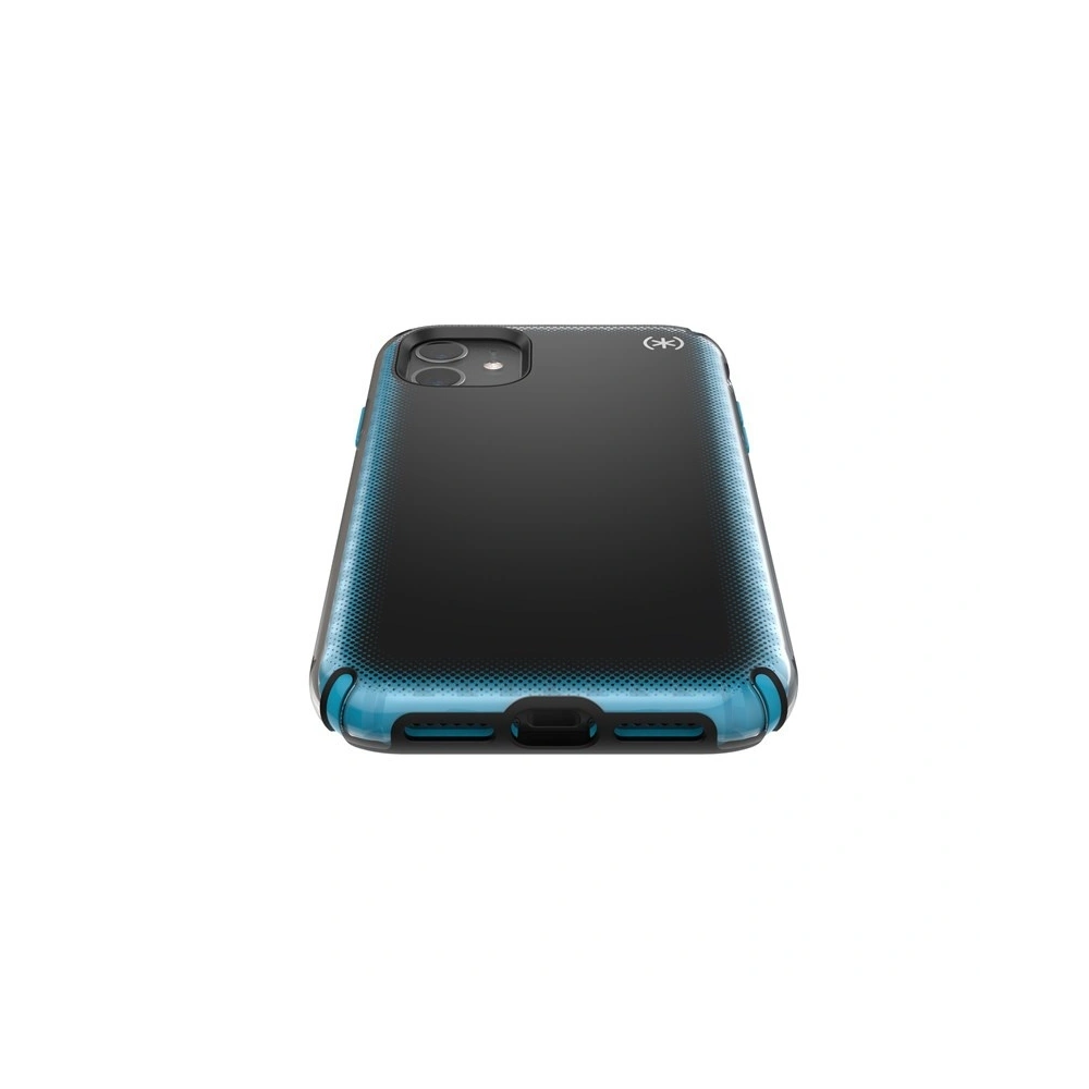 Etui Speck Presidio2 Armor Cloud Apple iPhone 11 z powłoką MICROBAN (Black Fade/Black/Blue)