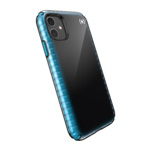 Kup Etui Speck Presidio2 Armor Cloud Apple iPhone 11 s povrchovou úpravou MICROBAN (Černý Fade/Černý/Modrý) - SPK141BLKBLU - {ean13} - Sklep Home Screen