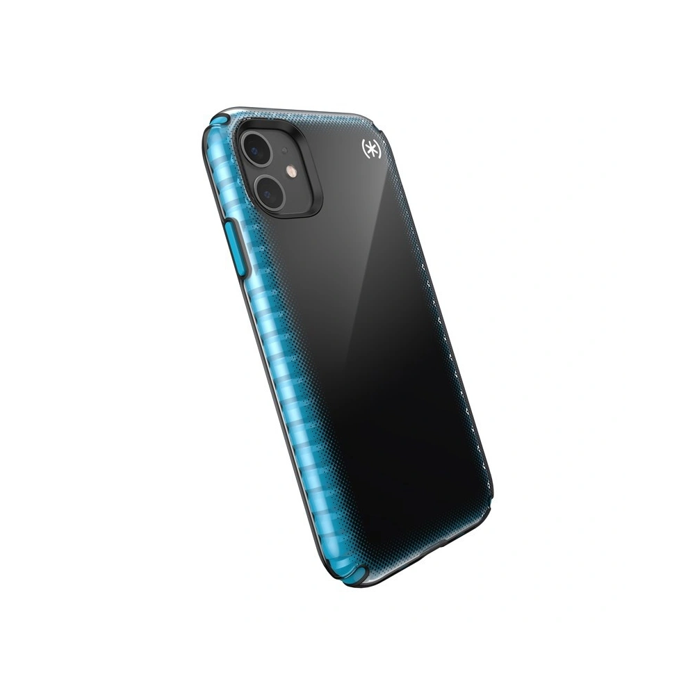 Etui Speck Presidio2 Armor Cloud Apple iPhone 11 z powłoką MICROBAN (Black Fade/Black/Blue)