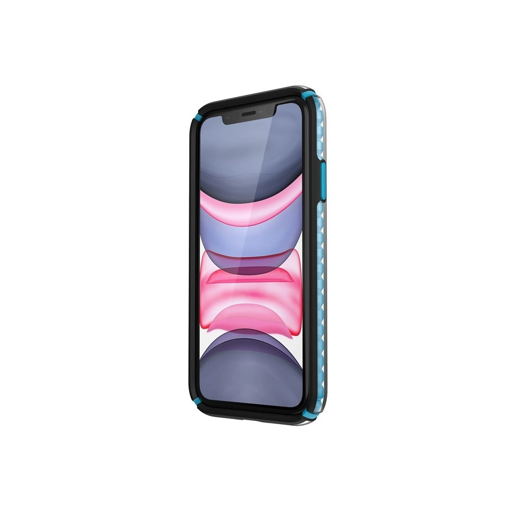 Etui Speck Presidio2 Armor Cloud Apple iPhone 11 z powłoką MICROBAN (Black Fade/Black/Blue)