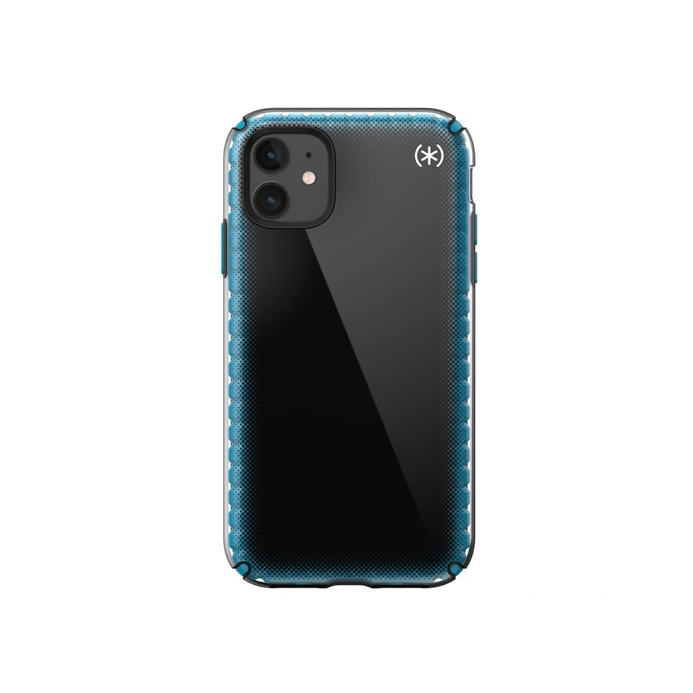 Etui Speck Presidio2 Armor Cloud Apple iPhone 11 z powłoką MICROBAN (Black Fade/Black/Blue)