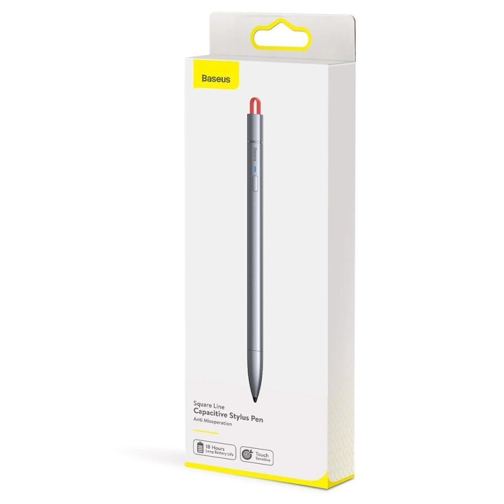 Pojemnościowy rysik / stylus / pen Baseus Square Line, do Apple iPad (szary)