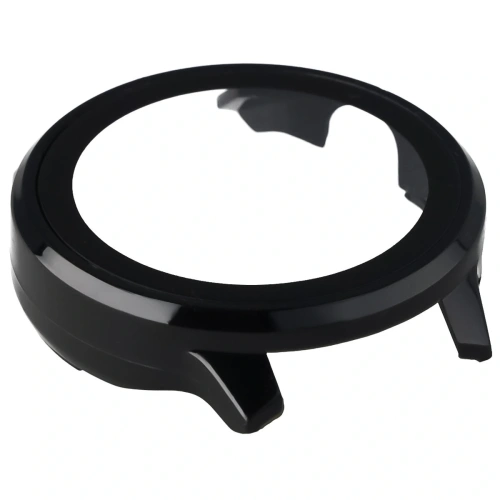 Etui ze szkłem do zegarka Bizon Case+Glass Watch do Garmin Venu 4 41mm czarne