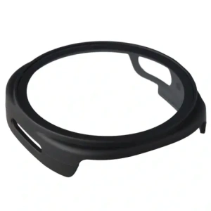 Etui ze szkłem do zegarka Bizon Case+Glass Watch do Samsung Galaxy Watch 8 40mm matowe czarne