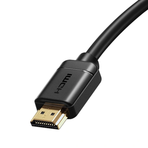 Buy Baseus 2x HDMI 2.0 4K 60Hz Cable, 3D, HDR, 18Gbps, 5m (black) - BSU1578BLK - {ean13} - Home Screen Store Europe