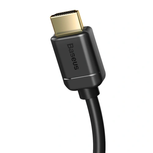 Buy Baseus 2x HDMI 2.0 4K 60Hz Cable, 3D, HDR, 18Gbps, 5m (black) - BSU1578BLK - {ean13} - Home Screen Store Europe