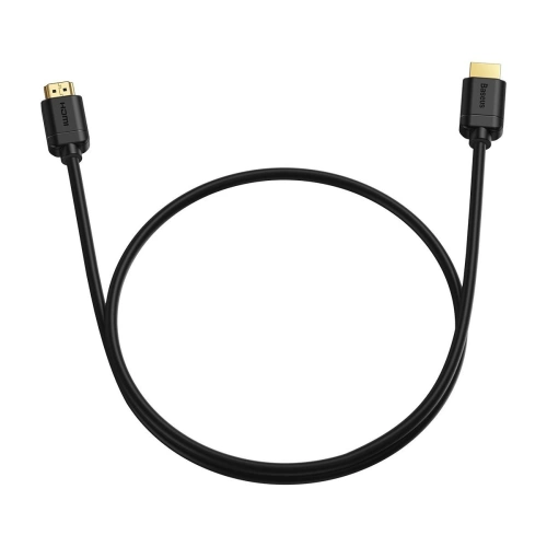 Buy Baseus 2x HDMI 2.0 4K 60Hz Cable, 3D, HDR, 18Gbps, 5m (black) - BSU1578BLK - {ean13} - Home Screen Store Europe
