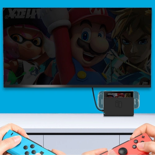 Kup Etui 360° Baseus GS06 do konsoli Nintendo Switch (czarne) - BSU1584BLK - {ean13} - Sklep Home Screen