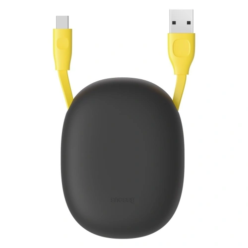 Buy Baseus Let's go Little Reunion One-Way Stretchable Data Cable USB For iPhone 2A 1m (yellow+gray) - BSU1585YELGRY - {ean13} - Home Screen Store Europe