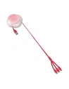 Kup Zavinutý USB kabel 3w1 Baseus Let's go Little Reunion, Lightning / USB-C / micro USB, 3A, 0,85m (červený) - BSU1586RED - {ean13} - Sklep Home Screen