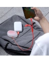 Kup Zavinutý USB kabel 3w1 Baseus Let's go Little Reunion, Lightning / USB-C / micro USB, 3A, 0,85m (červený) - BSU1586RED - {ean13} - Sklep Home Screen