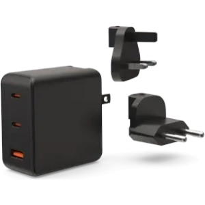 Ładowarka sieciowa UAG Urban Armor Gear SRGE Charger 100W USB-A, 2xUSB-C, wtyczki EU, UK, US w zestawie (black)