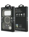 Etui BMW M IML Metal Buttons & Logo MagSafe do Apple iPhone 17 Pro czarno-niebieski