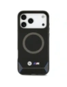 Etui BMW M IML Metal Buttons & Logo MagSafe do Apple iPhone 17 Pro Max czarno-niebieski
