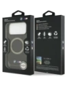 Etui BMW M IML Metal Buttons & Logo MagSafe do Apple iPhone 17 Pro Max czarno-niebieski