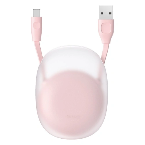 Kup Összecsukható USB-C kábel Baseus Let's go Little Reunion, 2A, 1m (fehér-rózsaszín) - BSU1589WHTPNK - {ean13} - Sklep Home Screen