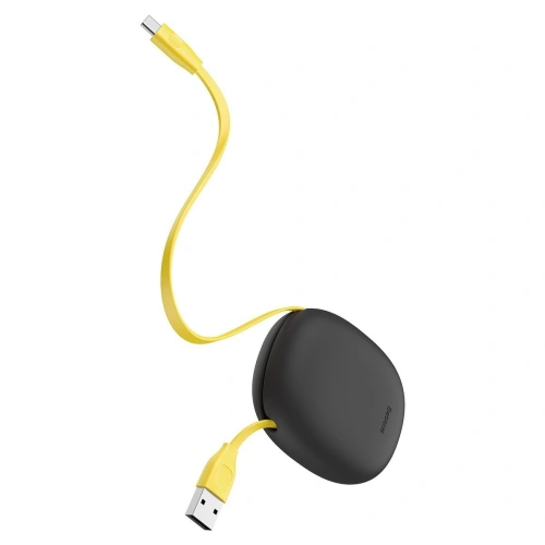 Buy Baseus Let's go Little Reunion One-Way Stretchable Data Cable USB For USB-C, 2A 1m (yellow+gray) - BSU1590YELGRY - {ean13} - Home Screen Store Europe